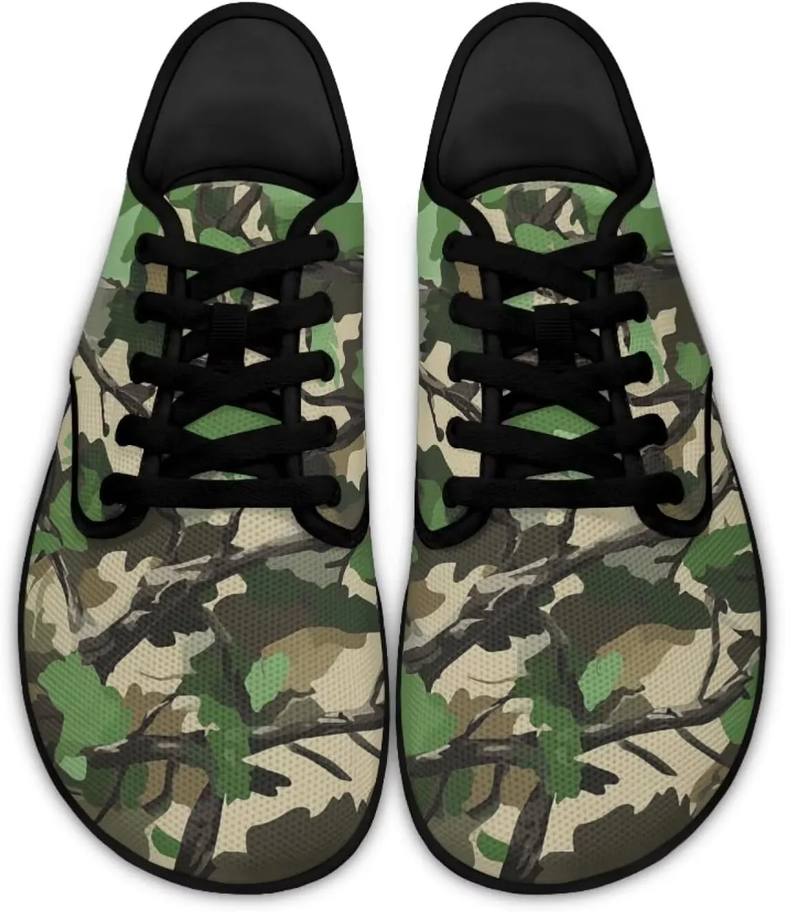 Wide Toe Box Shoes for Men Minimalist Barefoot Shoes with Zero Drop Sole Comfortable Slip on Walking Sneakers