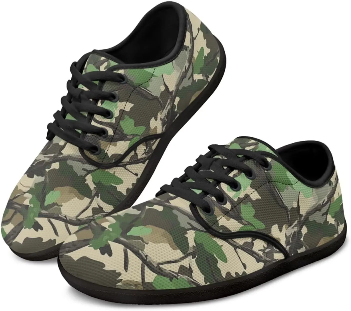 Wide Toe Box Shoes for Men Minimalist Barefoot Shoes with Zero Drop Sole Comfortable Slip on Walking Sneakers