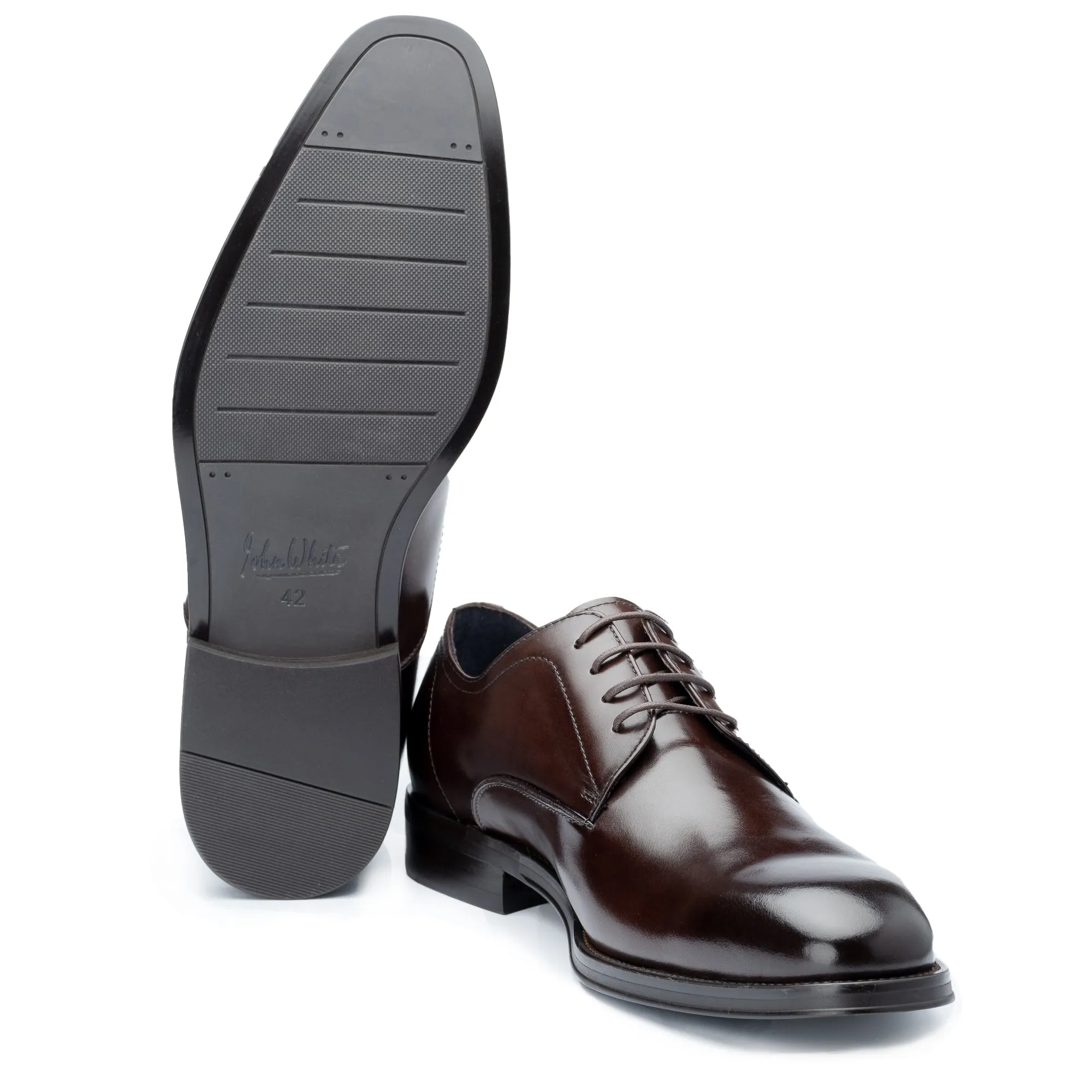 Wilms Brown Derby Shoes