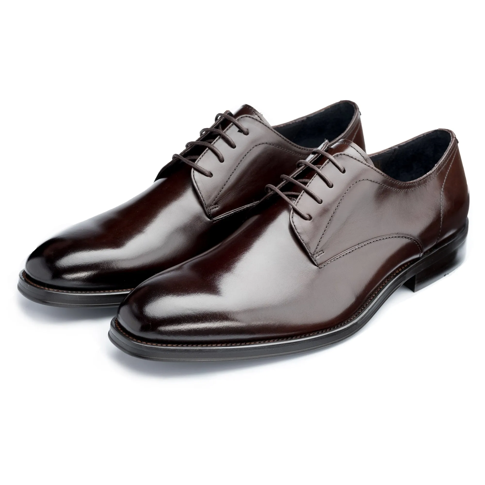 Wilms Brown Derby Shoes