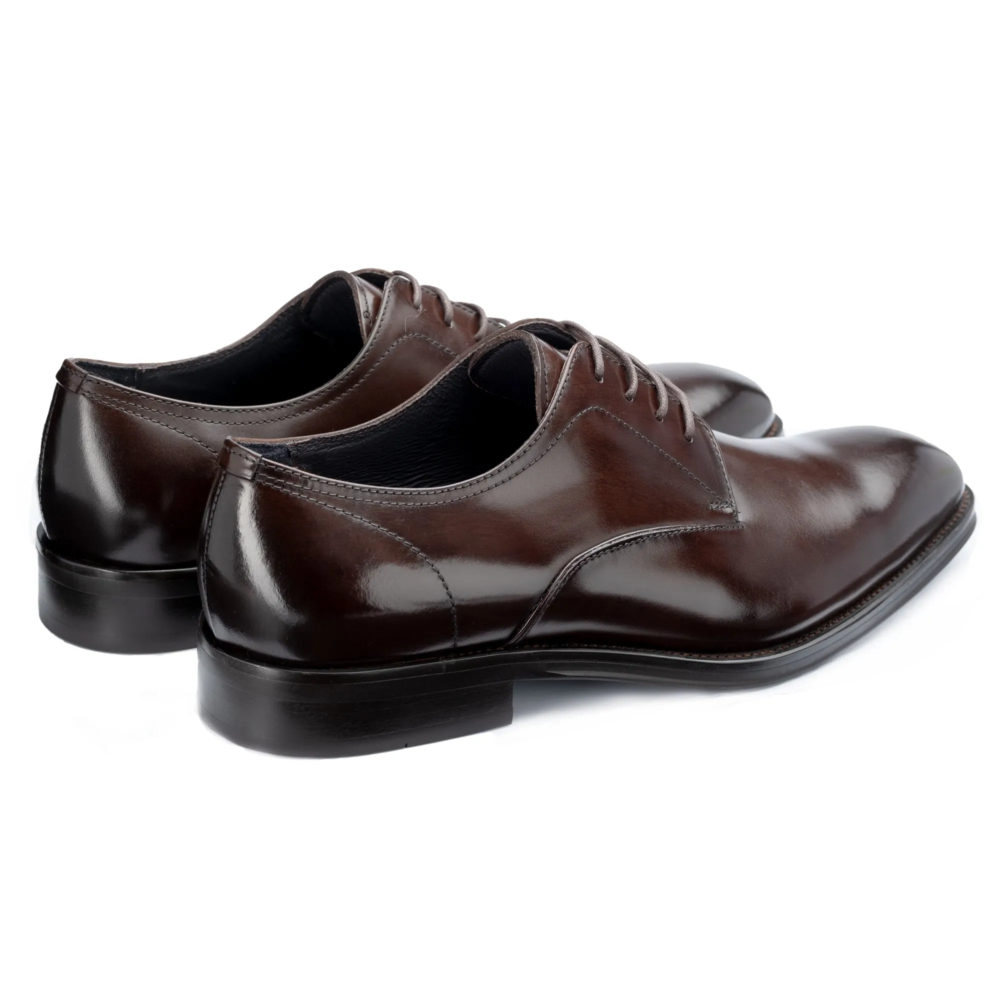 Wilms Brown Derby Shoes