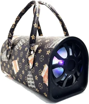 Wireless Subwoofer Handbag, Portable Bluetooth Karaoke Bass Speaker (Multicolor), 221110-A