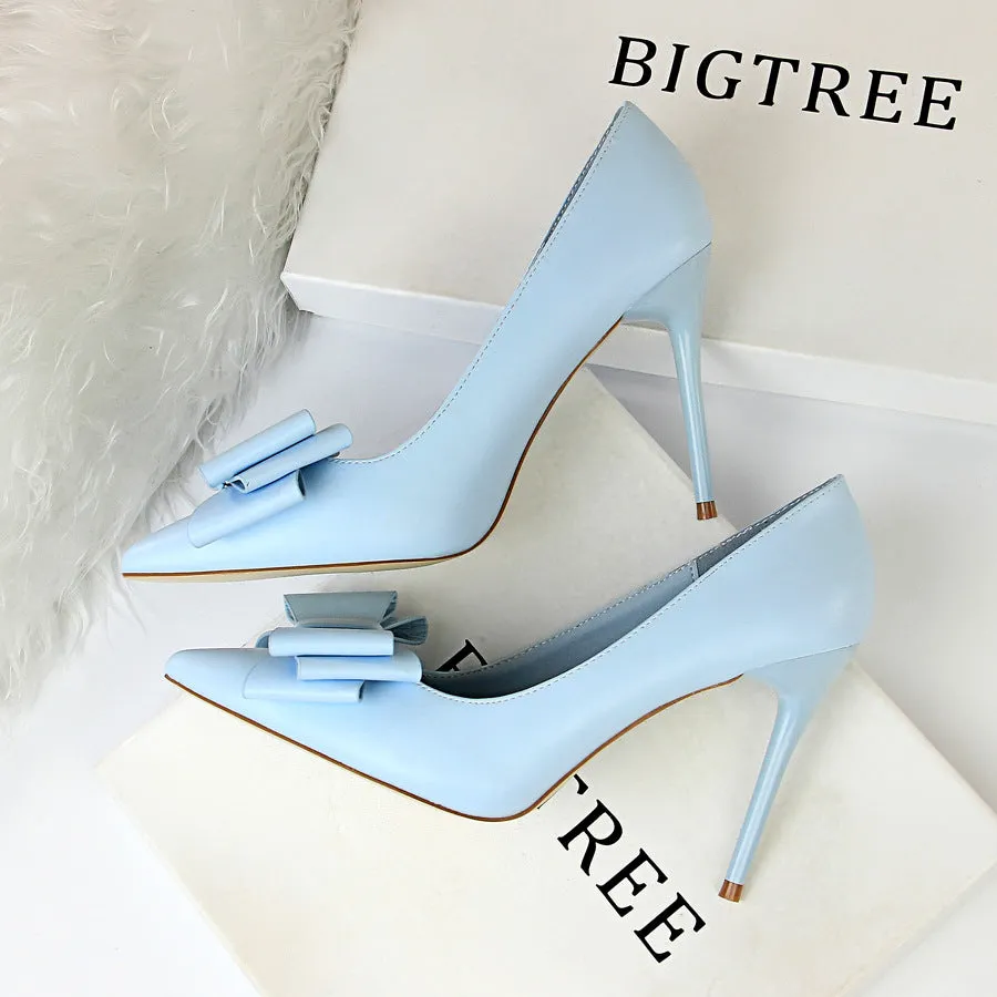 Women's Candy Bow Singles Shoes