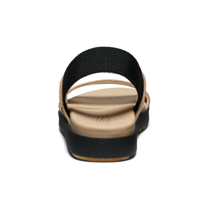 Women's Elle Backstrap Sandal - Cornstalk/Black