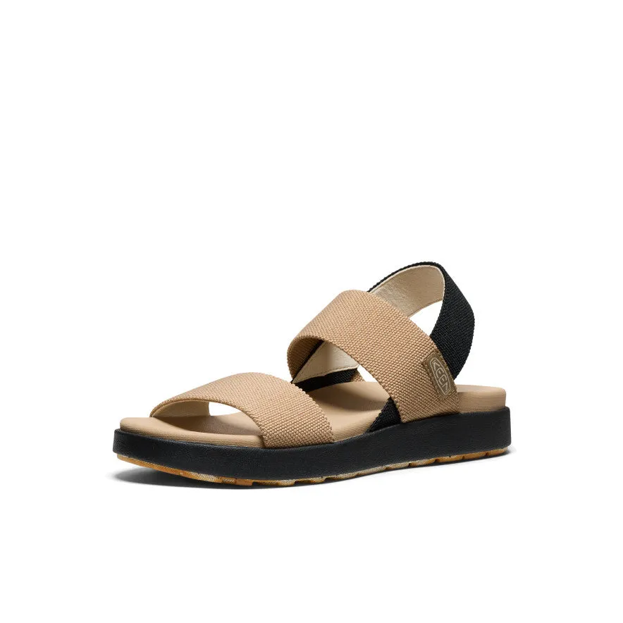 Women's Elle Backstrap Sandal - Cornstalk/Black