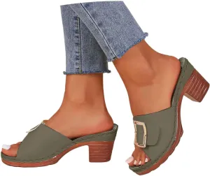 Women's Wedge Heeled Sandals Comfortable Open Toe Platform Casual Dressy Cork Fashion Summer Dress Shoes for Party