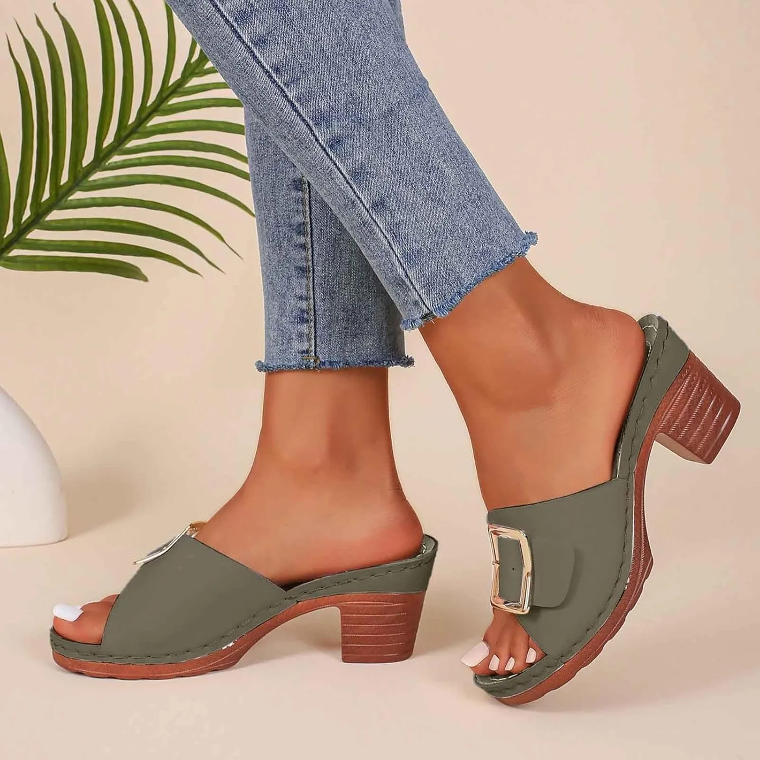 Women's Wedge Heeled Sandals Comfortable Open Toe Platform Casual Dressy Cork Fashion Summer Dress Shoes for Party