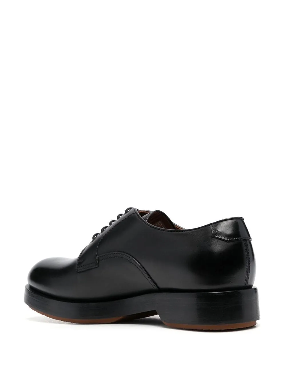 Zegna polished-leather Derby shoes